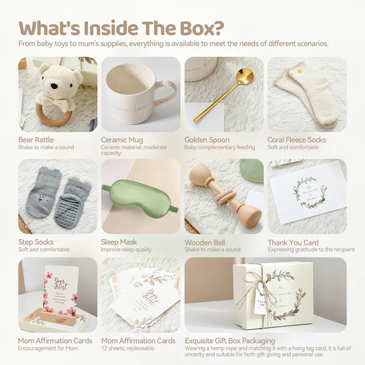 Luxury Mum and Baby Gift Box (10 pcs)
