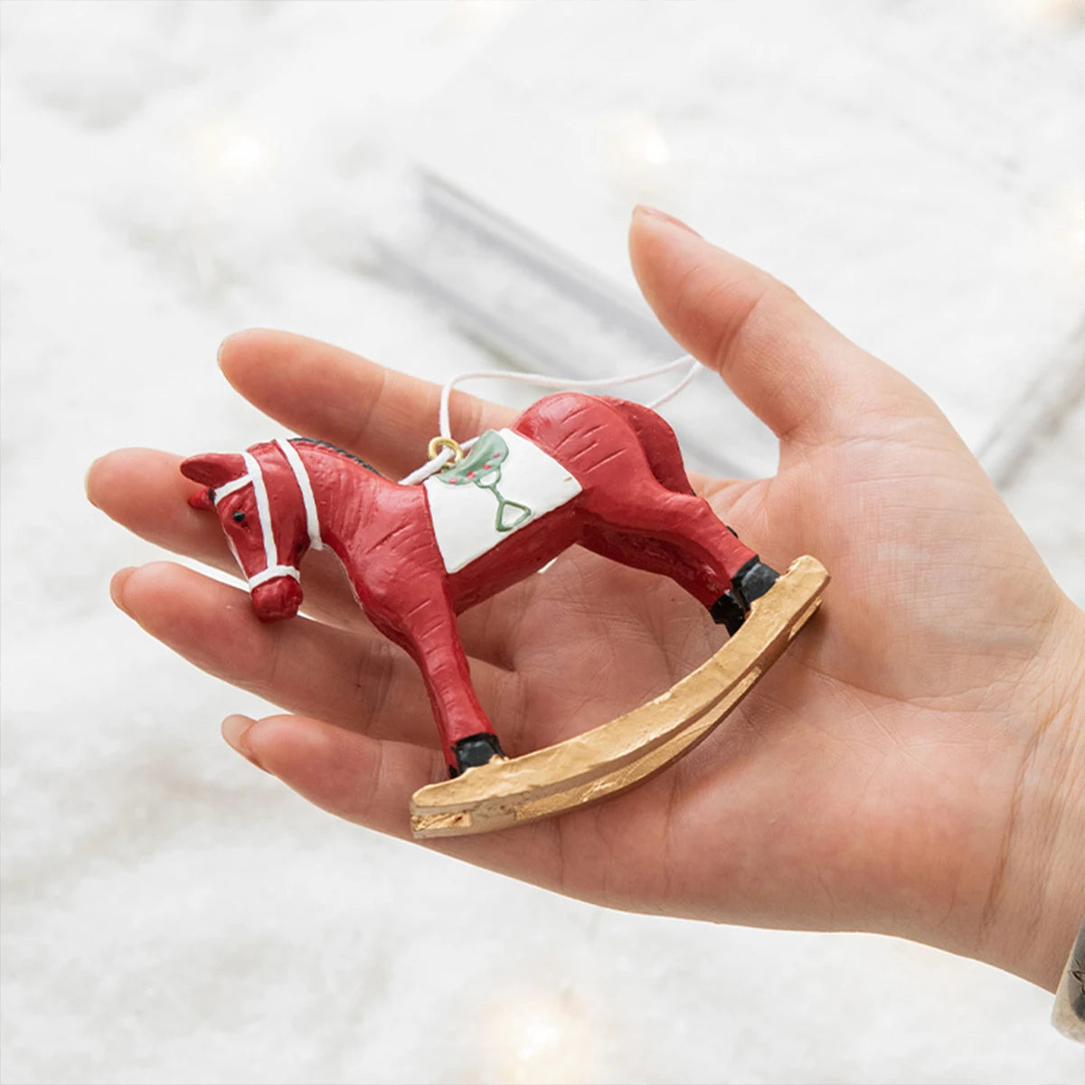 Rocking Horse Christmas Ornament