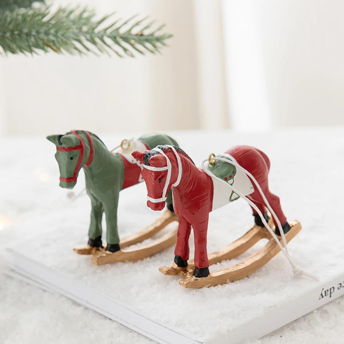Rocking Horse Christmas Ornament