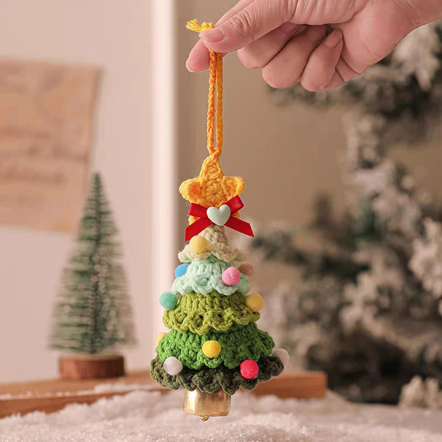 Knitted Christmas Tree Ornament