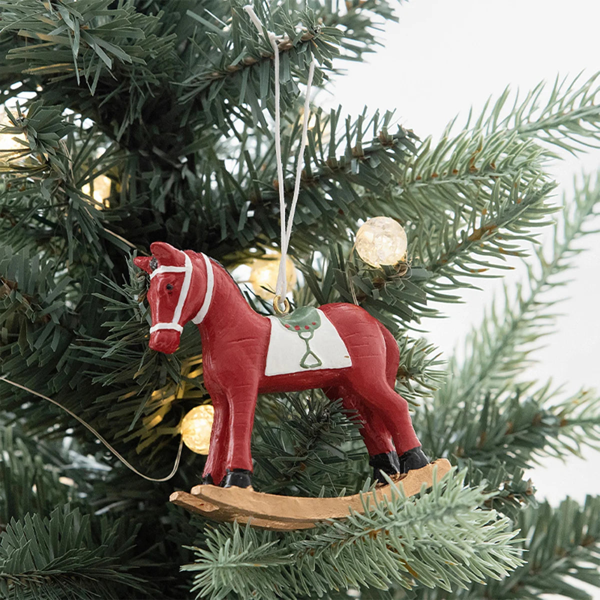Rocking Horse Christmas Ornament