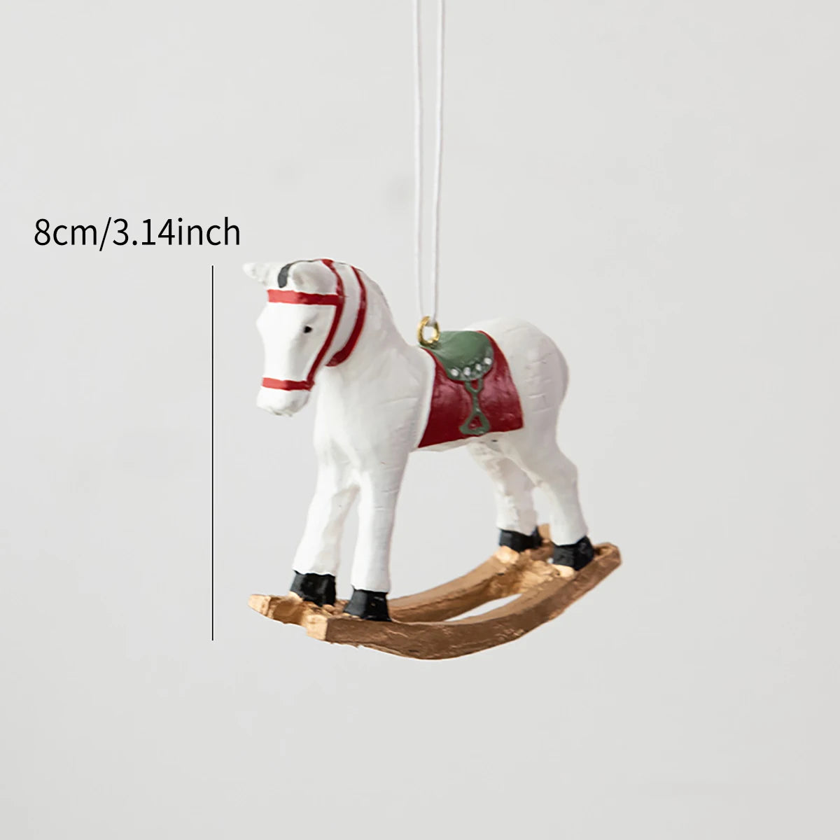 Rocking Horse Christmas Ornament