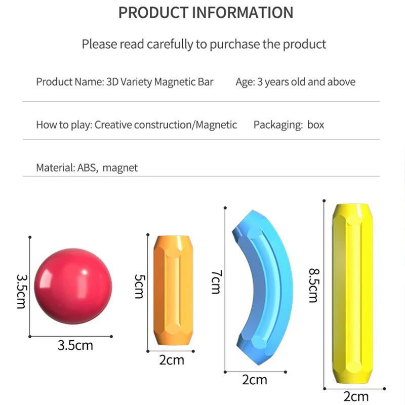 DIY Magnetic Stick Toys