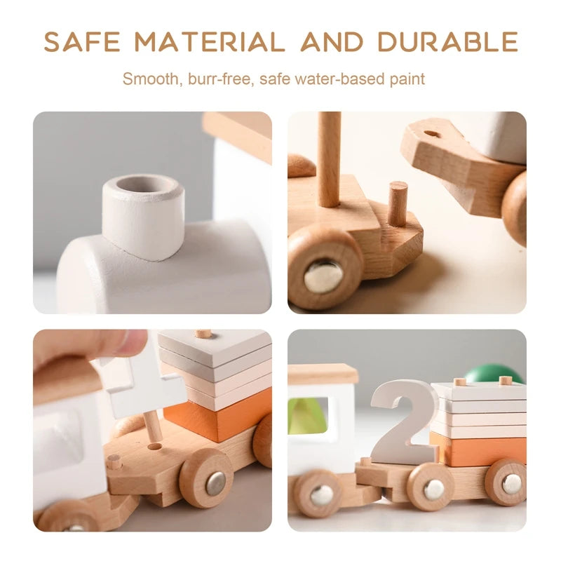 Classic Montessori Train Toy