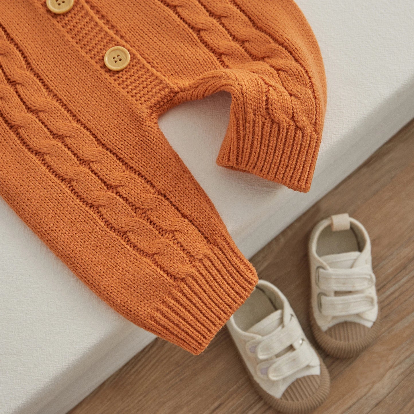 Baby Pumpkin Jumpsuit