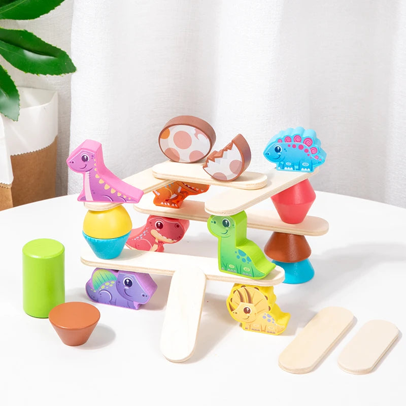 Montessori Wooden Balancing Blocks