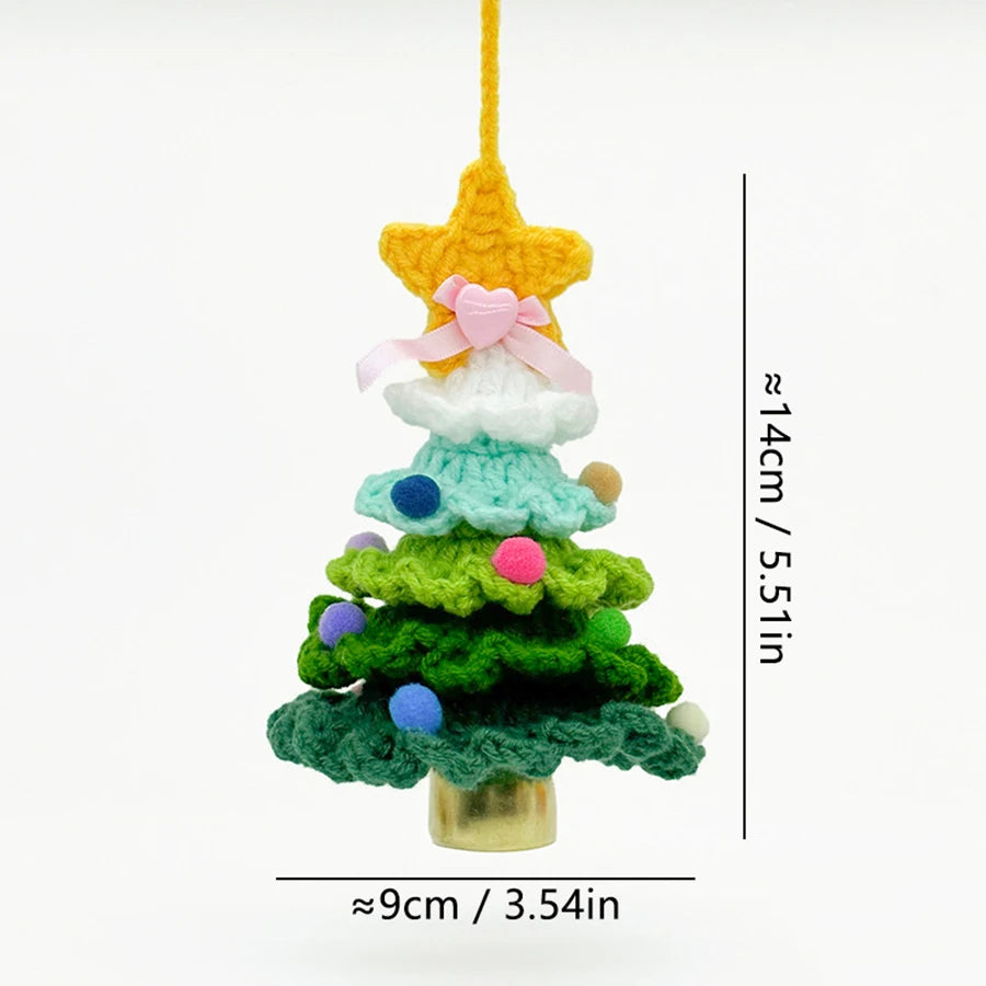 Knitted Christmas Tree Ornament