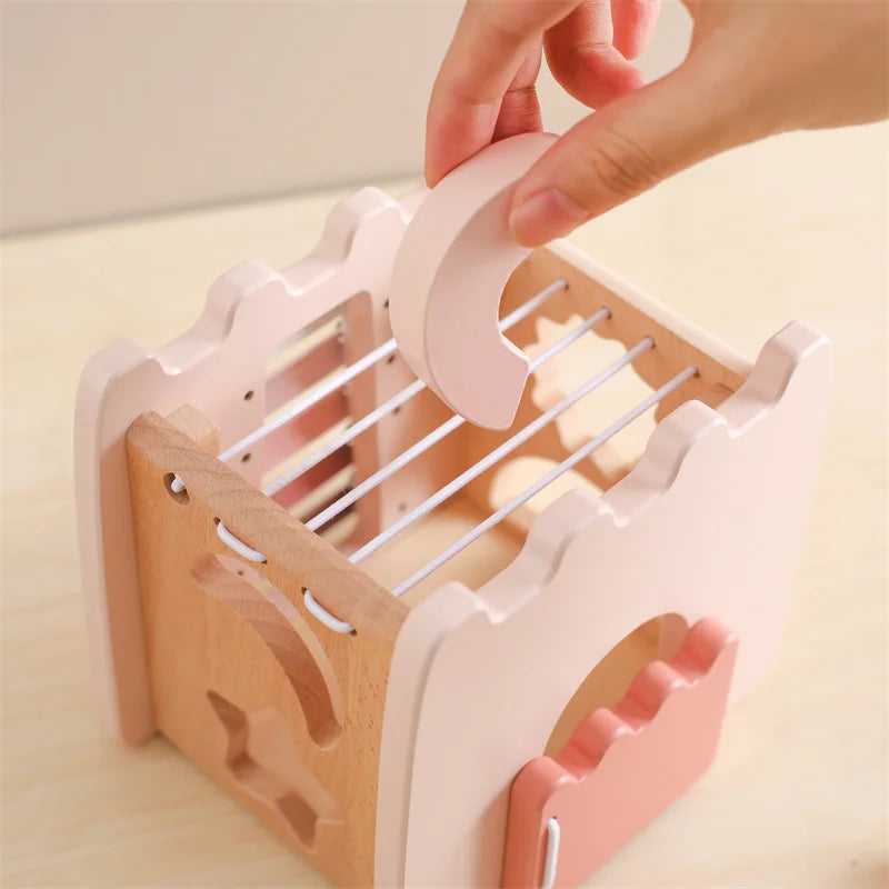 Montessori Wooden Castle Toy