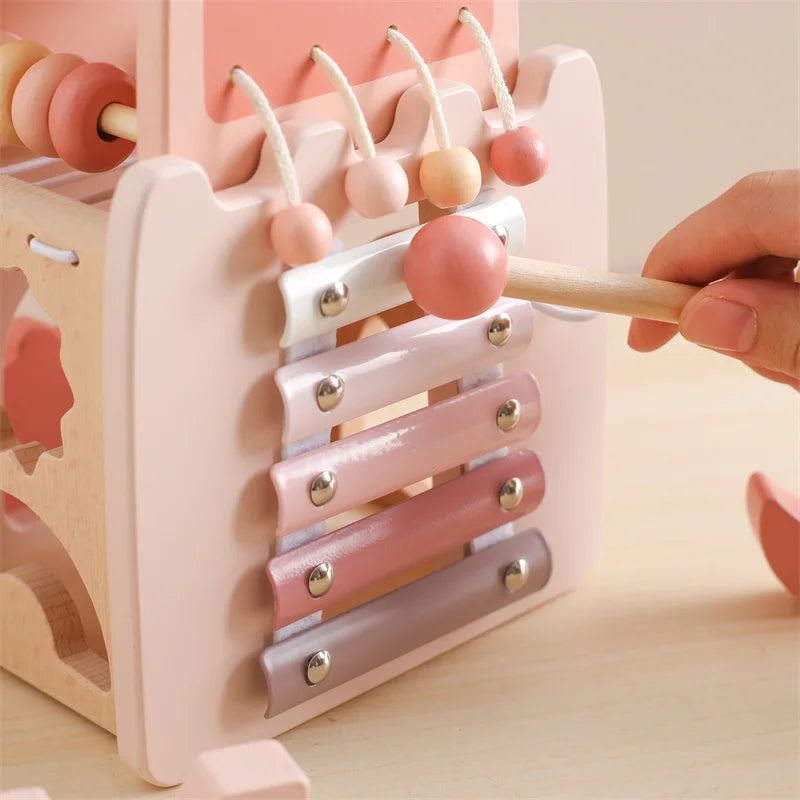 Montessori Wooden Castle Toy