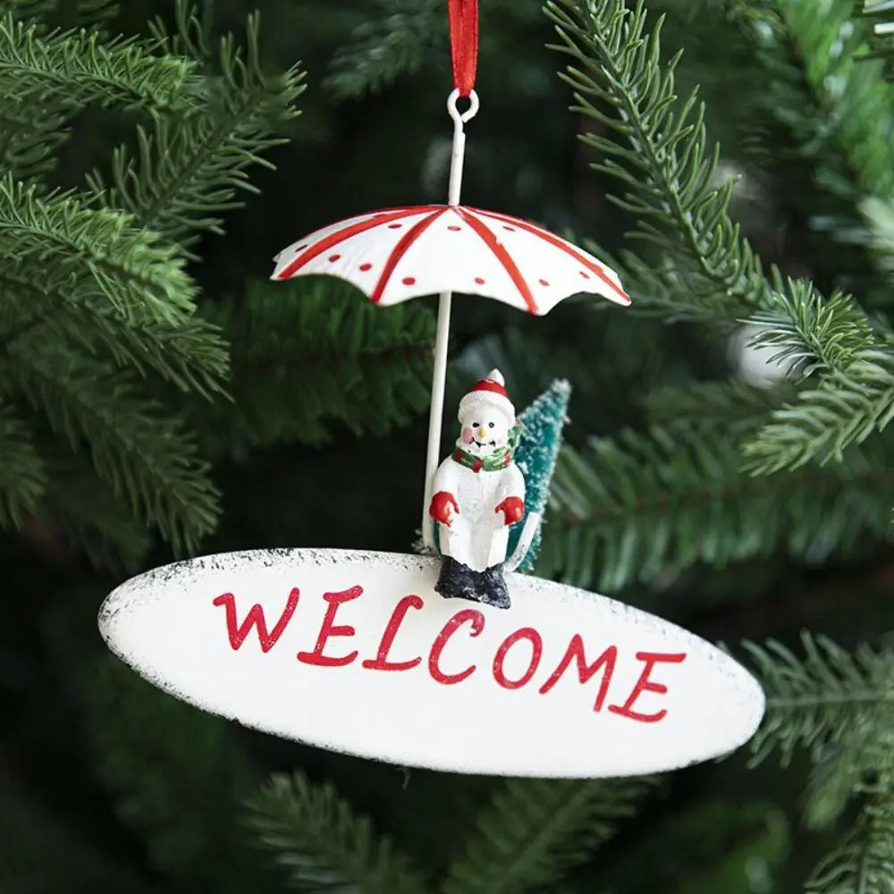 Christmas Hot Air Balloon Ornament