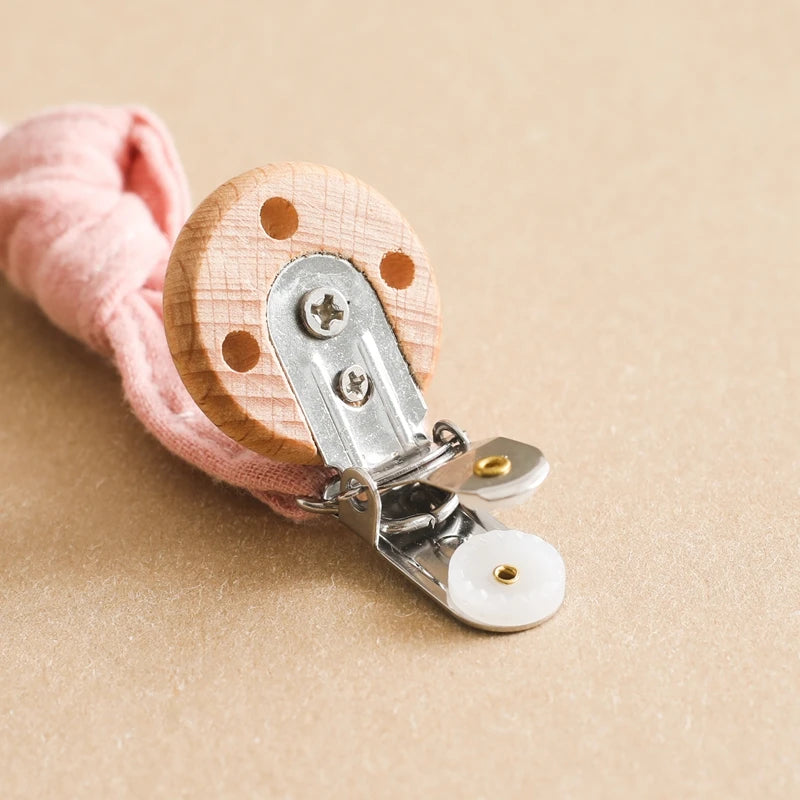 Sea Shell Silicone Pacifier Clip