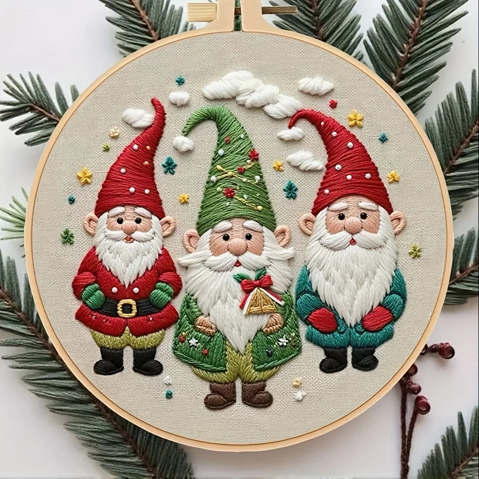 DIY Christmas Embroidery Kit