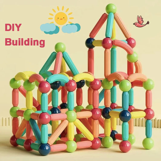 DIY Magnetic Stick Toys