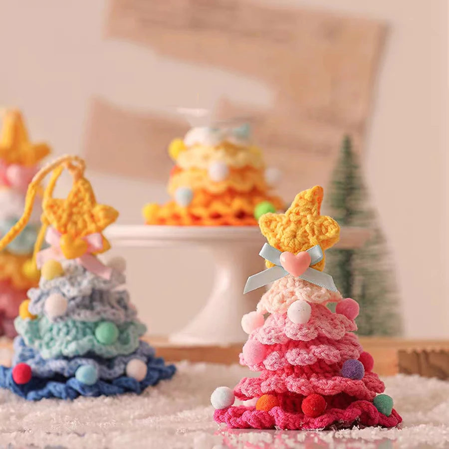 Knitted Christmas Tree Ornament