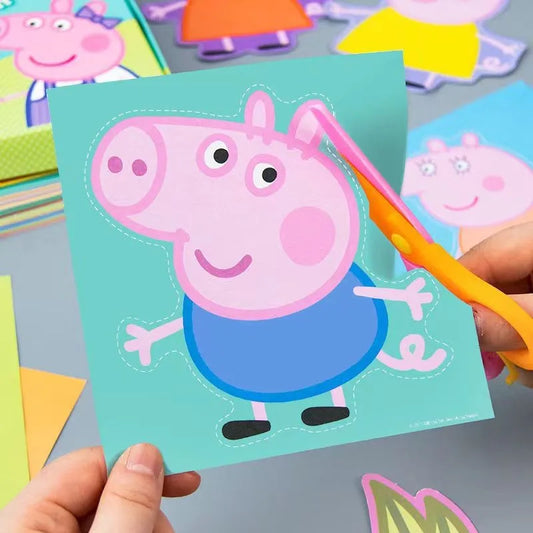 Fun Paper Cutting with Peppa Pig- 108 sheets
