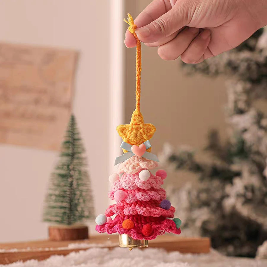 Knitted Christmas Tree Ornament