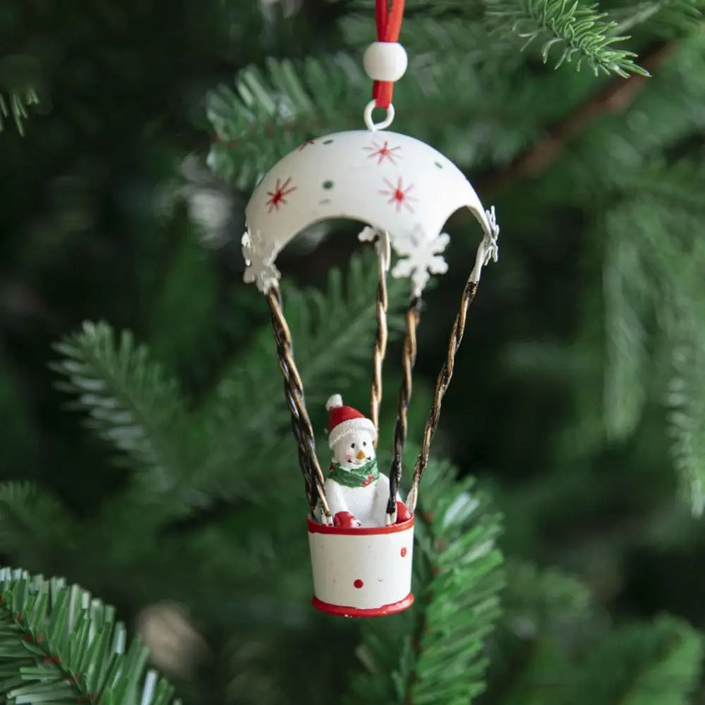 Christmas Hot Air Balloon Ornament