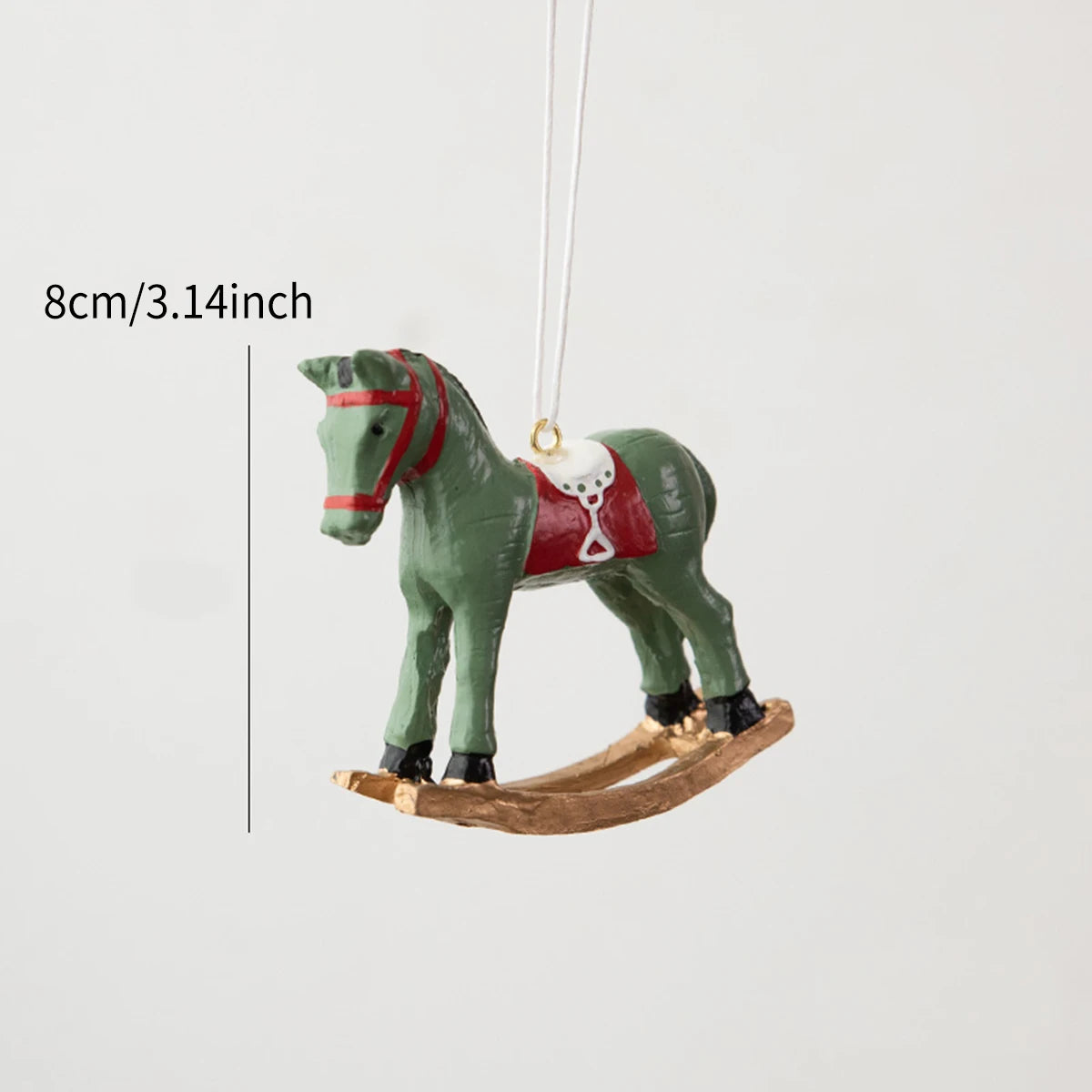 Rocking Horse Christmas Ornament