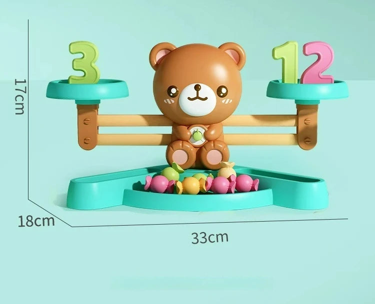 Montessori Balance Bear- Fun Maths