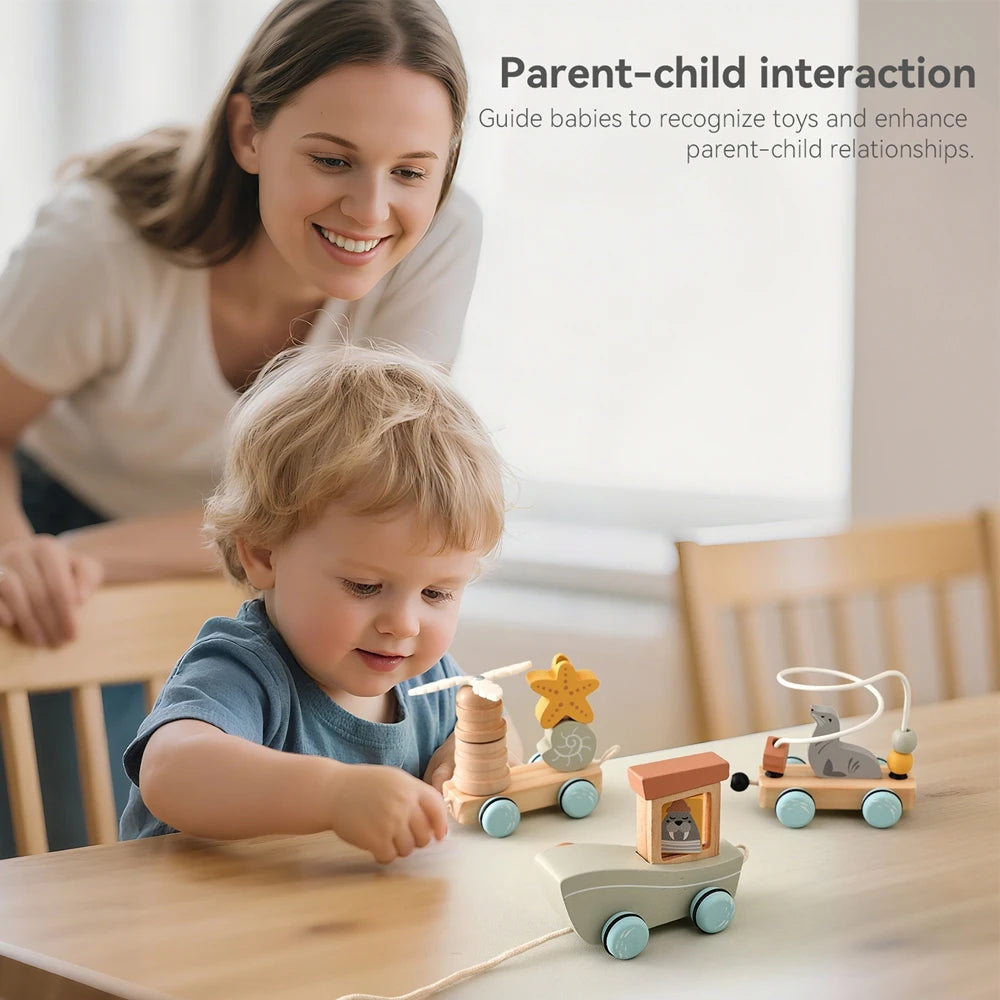Classic Montessori Train Toy