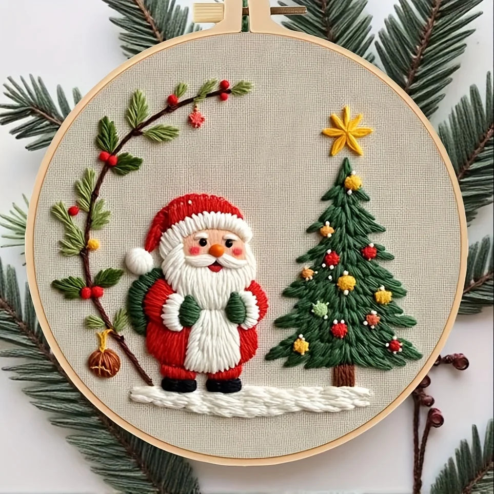 DIY Christmas Embroidery Kit