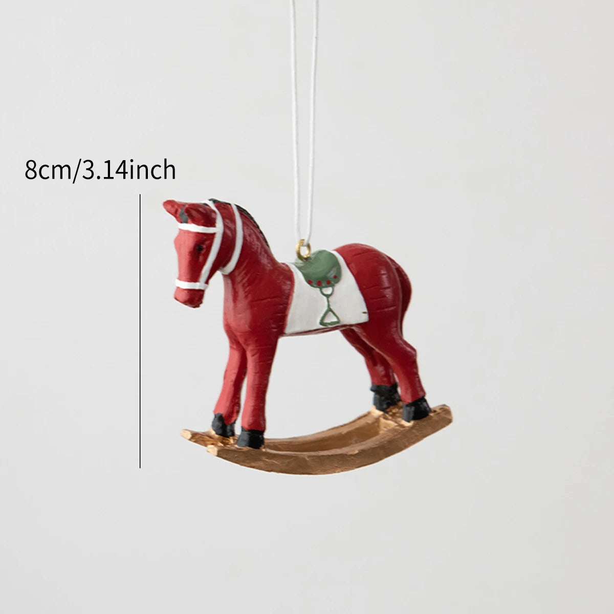 Rocking Horse Christmas Ornament