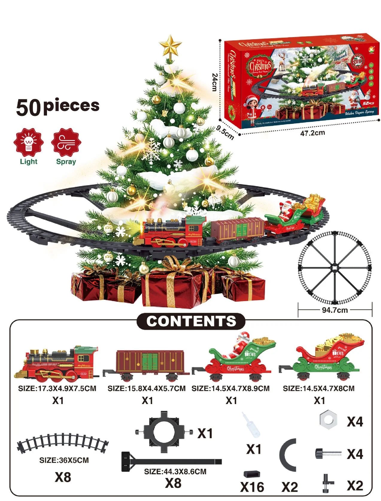 Christmas Musical Electric Train