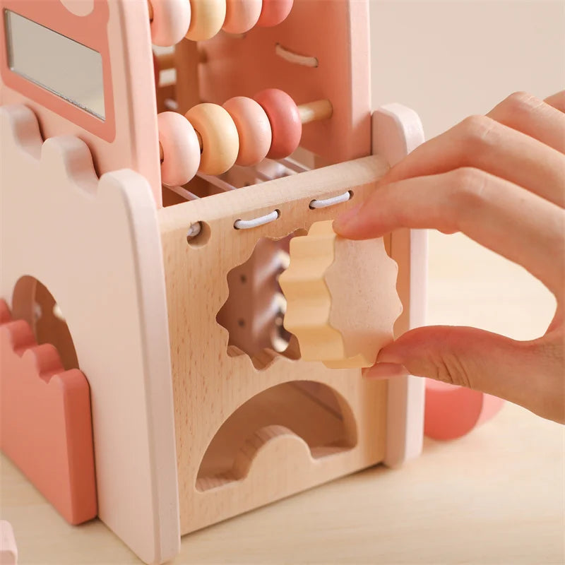 Montessori Wooden Castle Toy