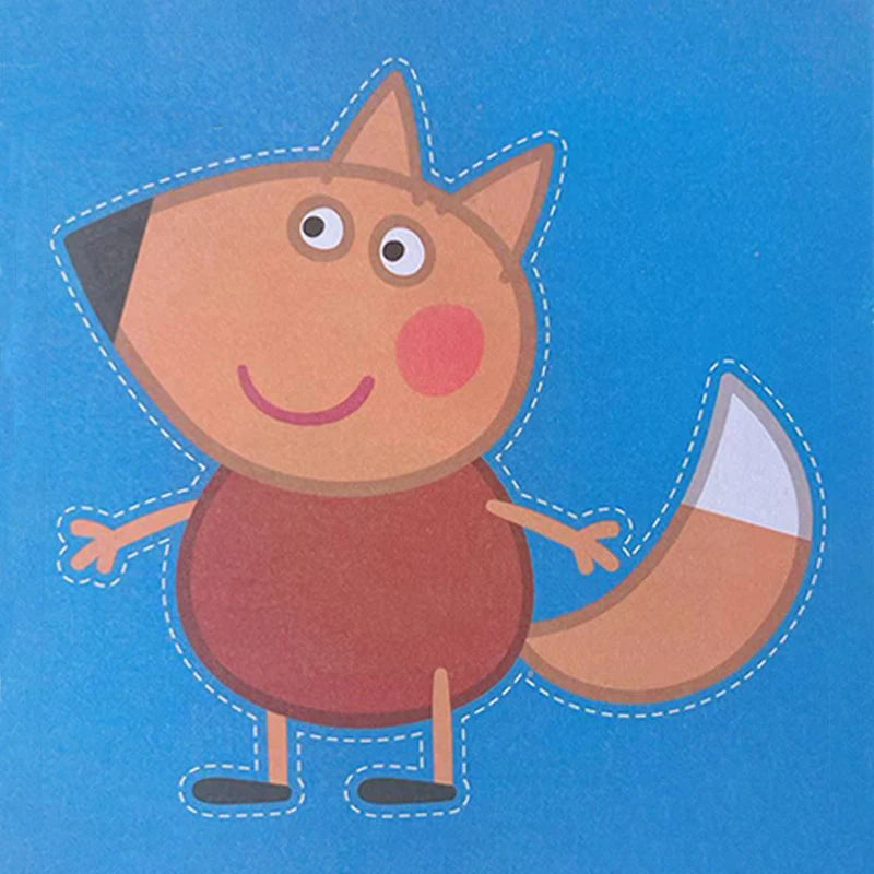 Fun Paper Cutting with Peppa Pig- 108 sheets