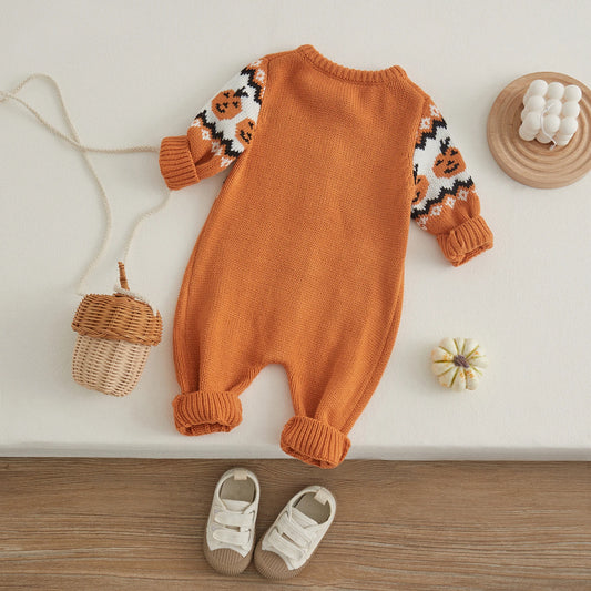 Baby Pumpkin Jumpsuit