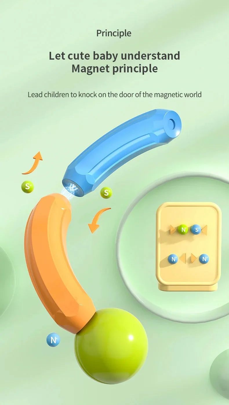 DIY Magnetic Stick Toys