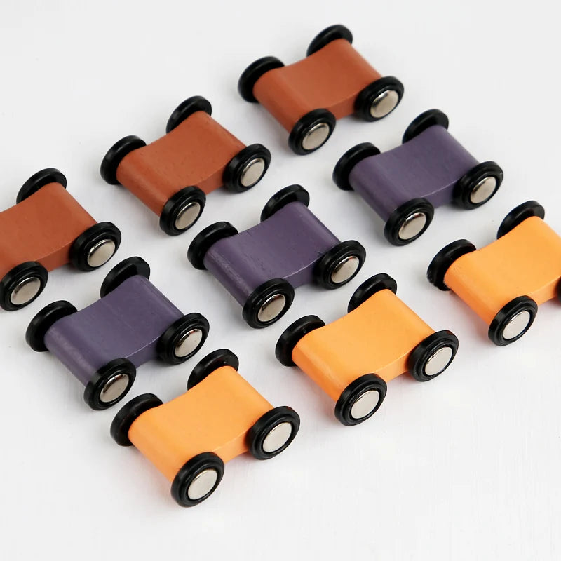 Animal Wooden Car Ramp Racer
