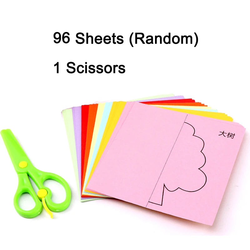 Fun Paper Cuttings Origami - 96 sheets