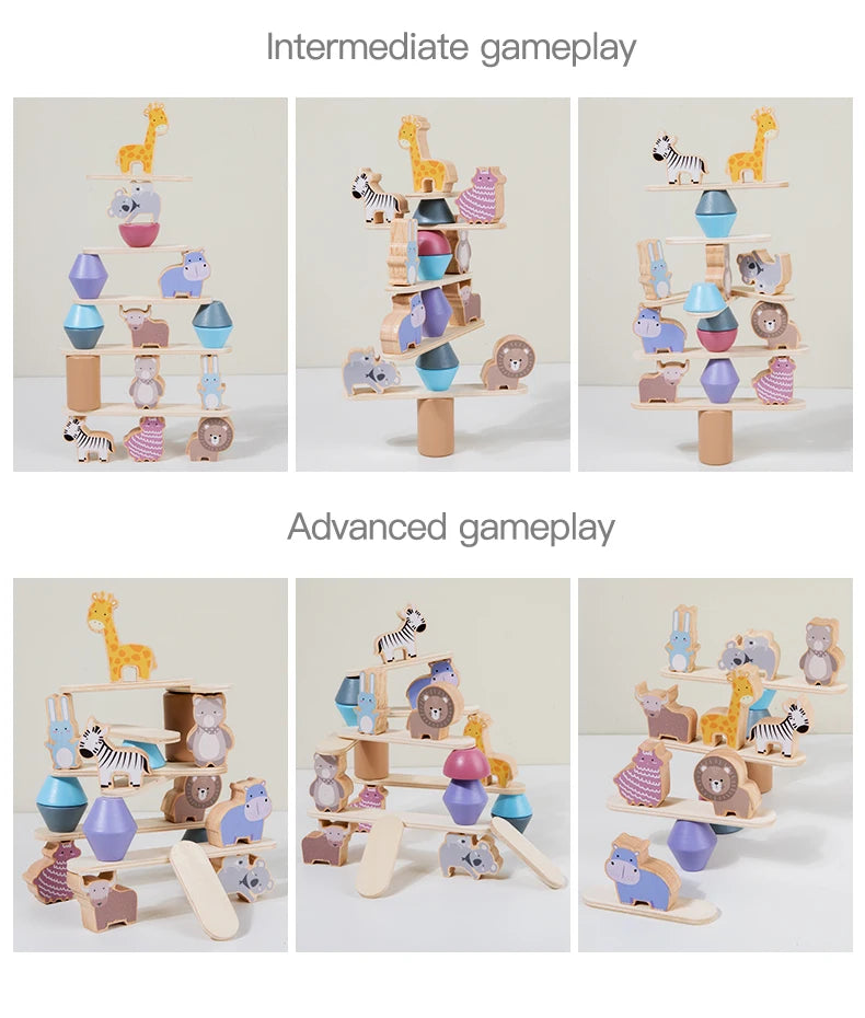 Montessori Wooden Balancing Blocks