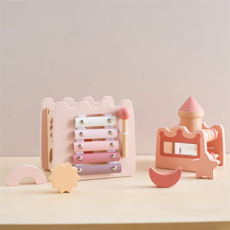 Montessori Wooden Castle Toy