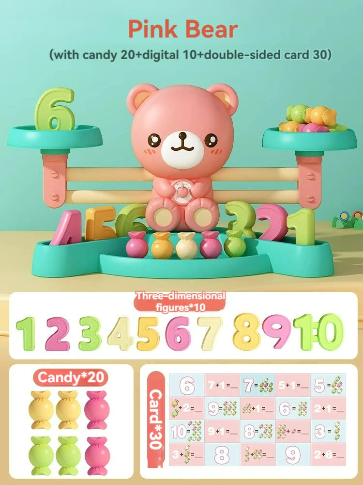 Montessori Balance Bear- Fun Maths