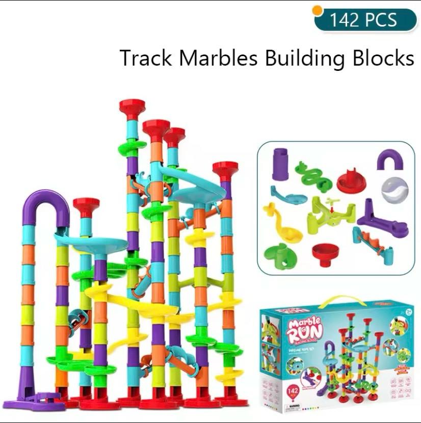 Marbles Run Track Building Blocks