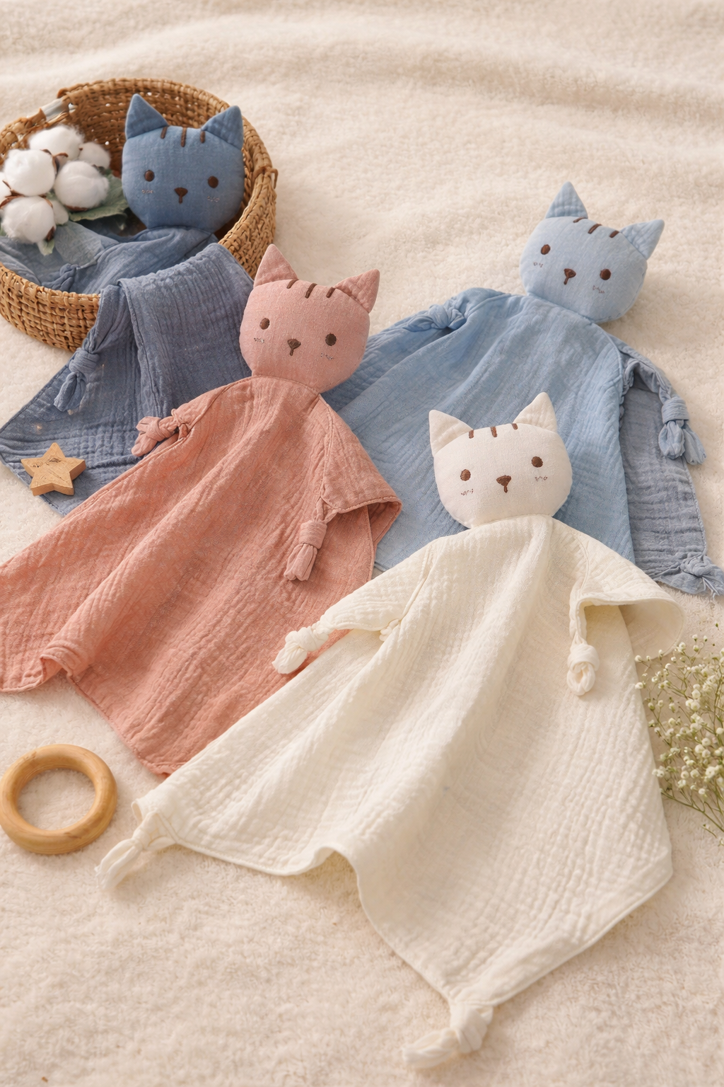 Katty Cuddle Security Blanket