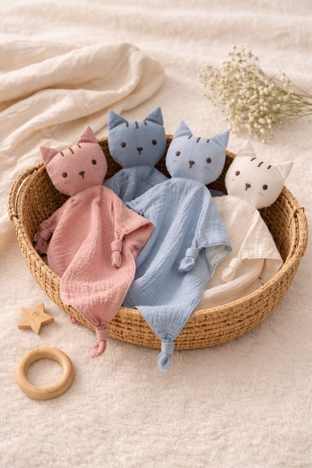 Katty Cuddle Security Blanket