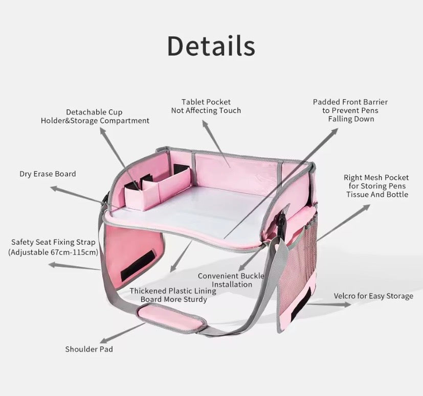 Multi-functional Travel Tray