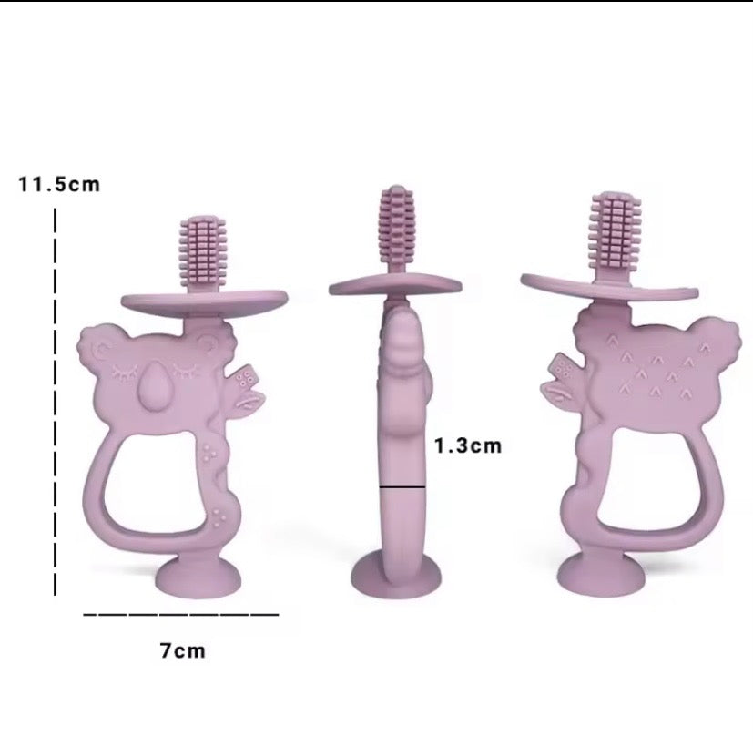 Koala Silicone Brush Teether