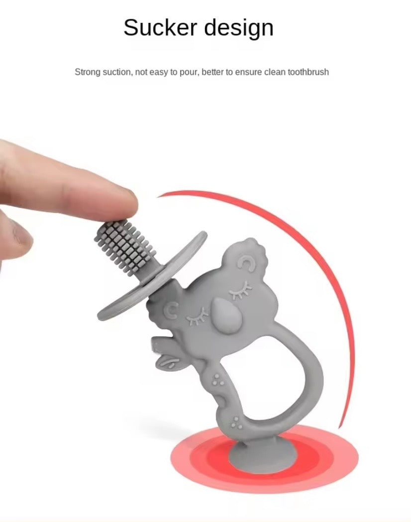 Koala Silicone Brush Teether