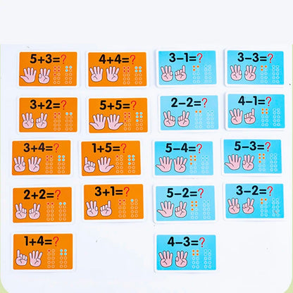 Wooden Counting Hands & Sticks Toy