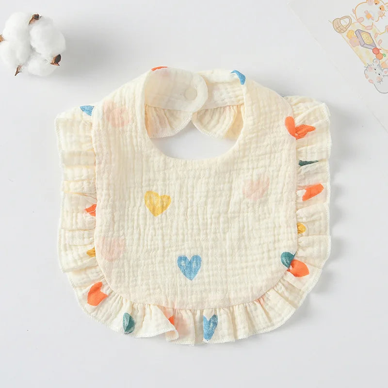 Cotton Gauze Bibs