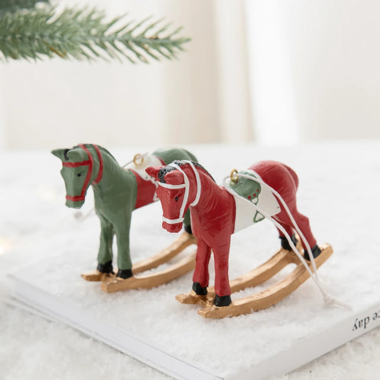 Rocking Horse Christmas Ornament