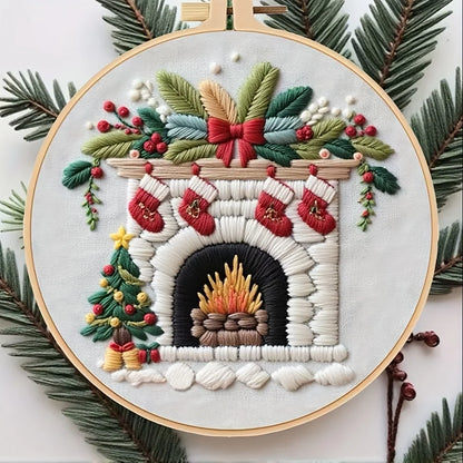DIY Christmas Embroidery Kit