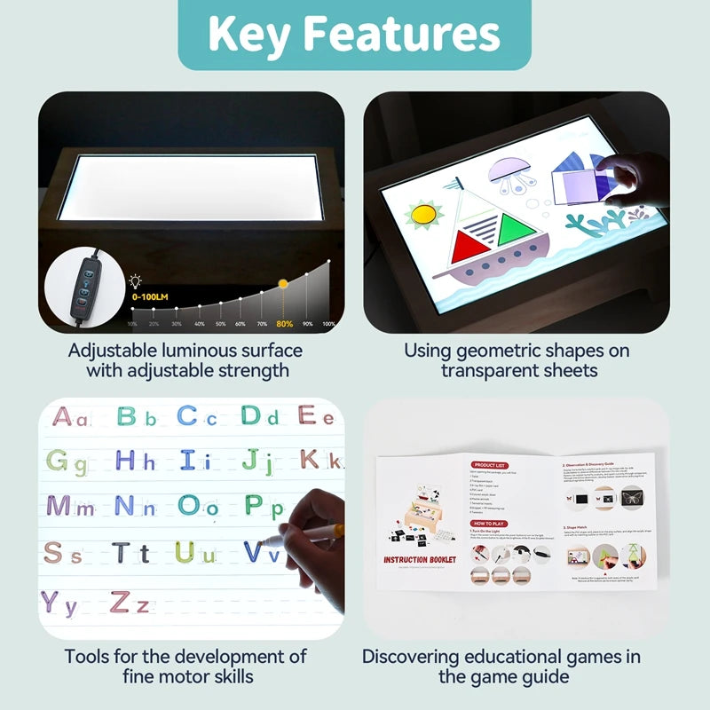 Glow Sensory Play Board