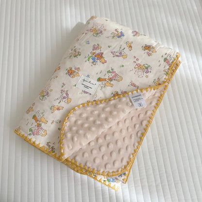 Two Layer Cotton Mink Blanket