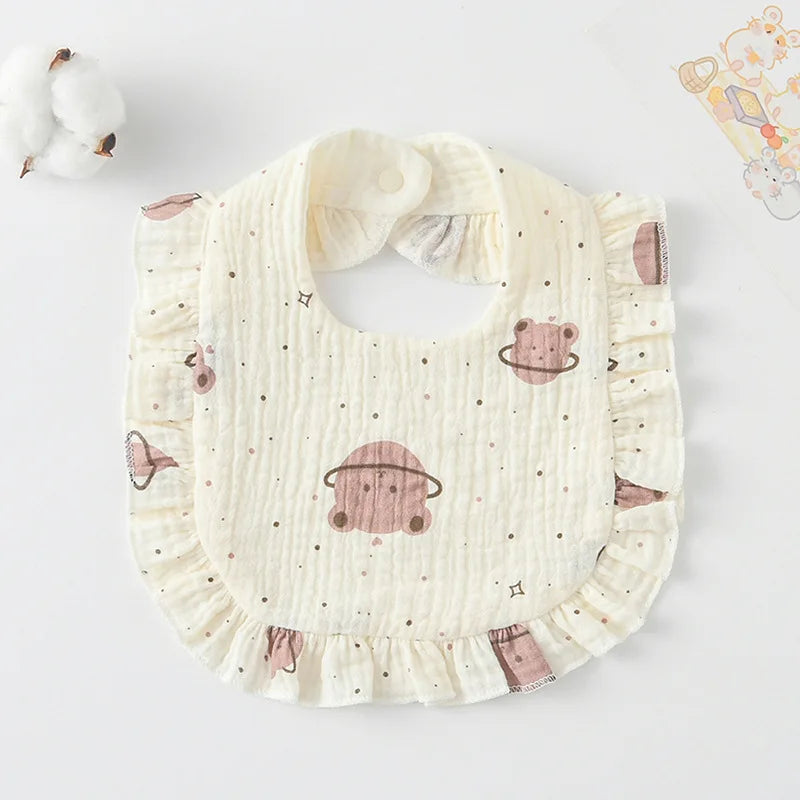 Cotton Gauze Bibs