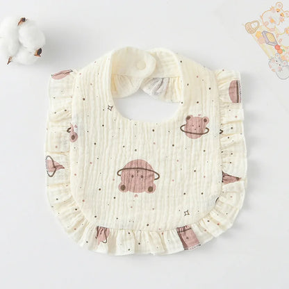 Cotton Gauze Bibs